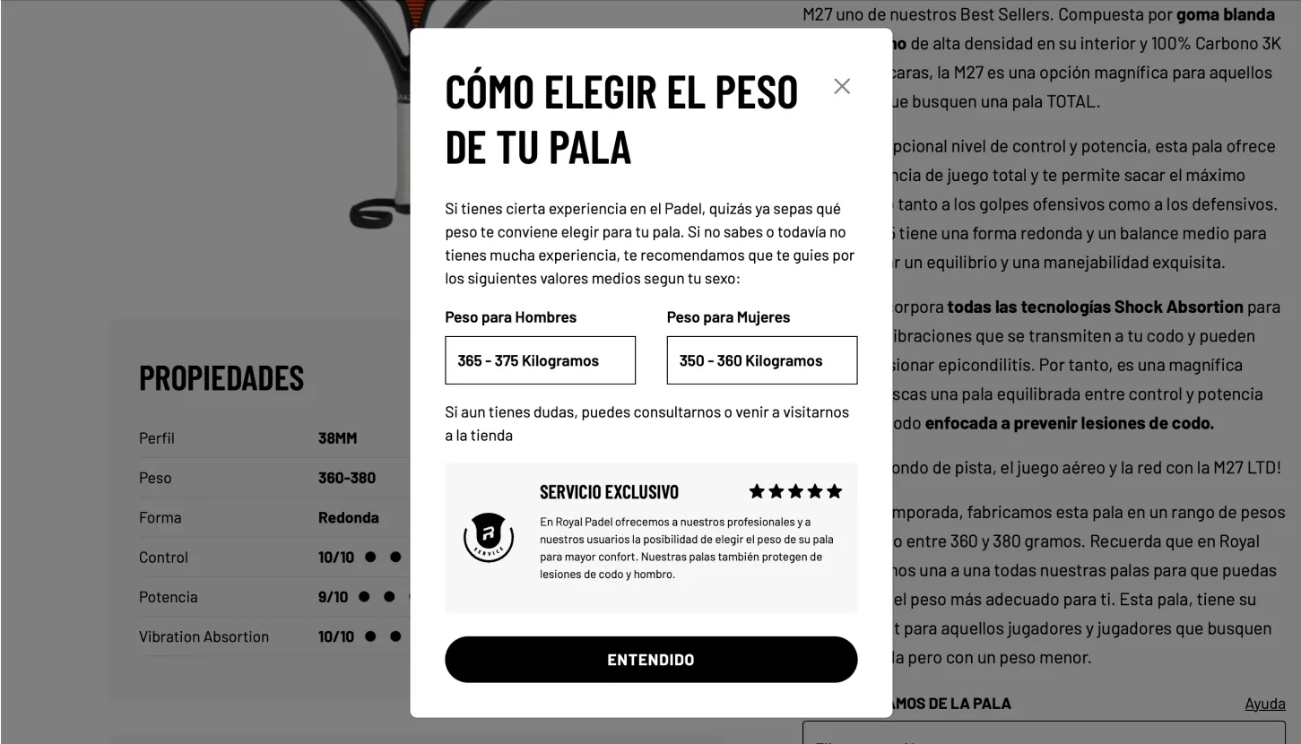 Royal Padel multiplica x3 su facturación tras rediseñar su tienda online (3)