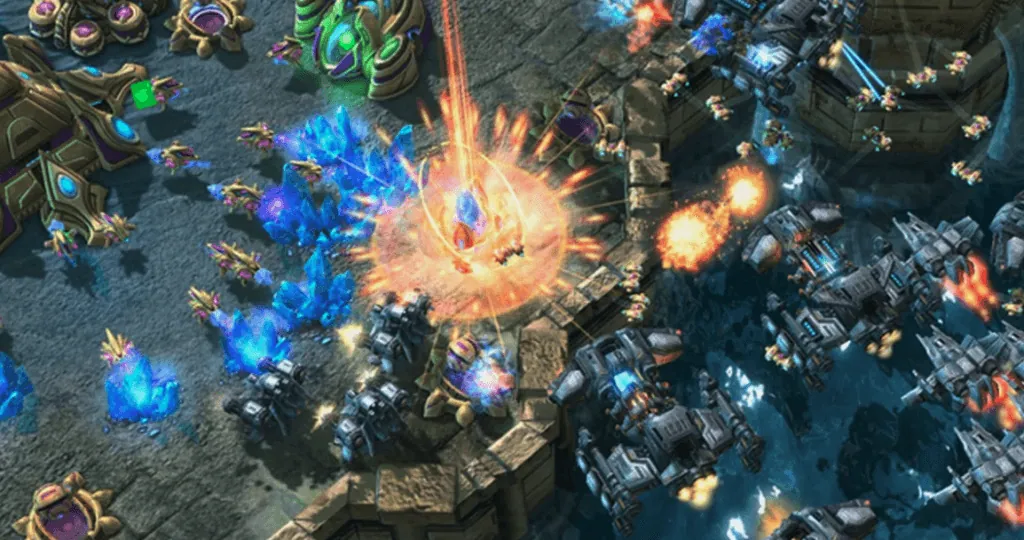 StarCraft II visto como orquestación de agentes de IA