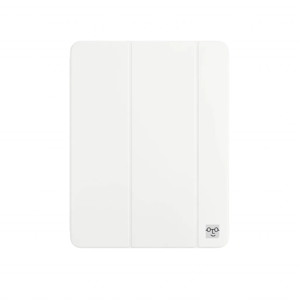 White Smart Folio iPad Pro 13″