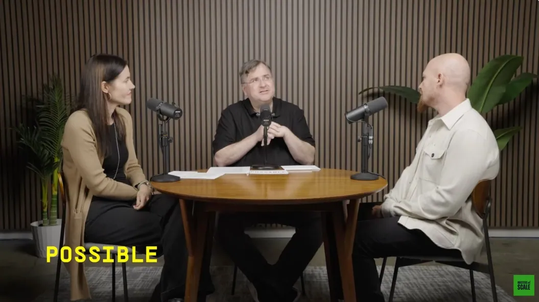 Entrevisa en un podcast de IA