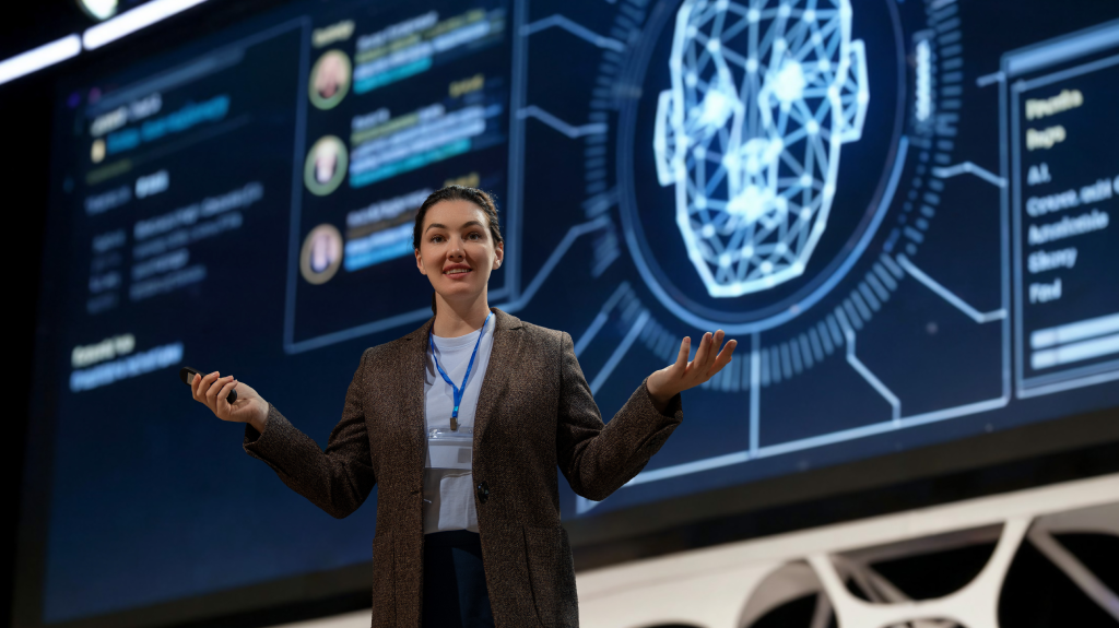 Experta en Automatizaciones y Agentes IA explica a su audiencia como convertiste en una empresa AI-First