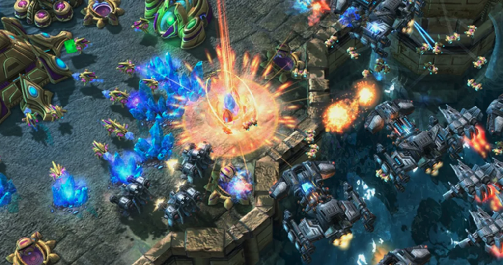 StarCraft II visto como orquestación de agentes de IA