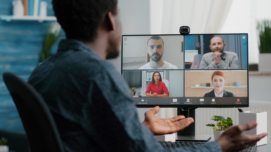 Agencia GEO en videollamada